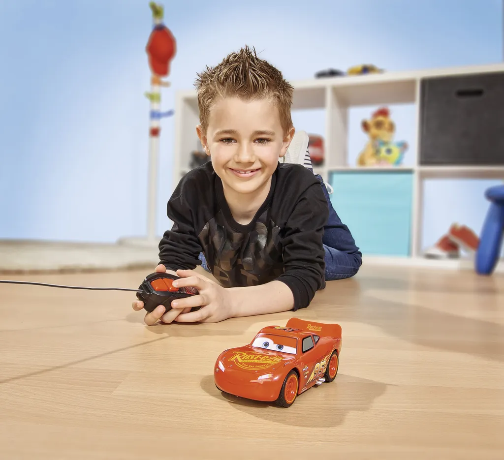 Flash McQueen RC Cars 3 Single Drive avec Télécommande Ergonomique Rouge - 5