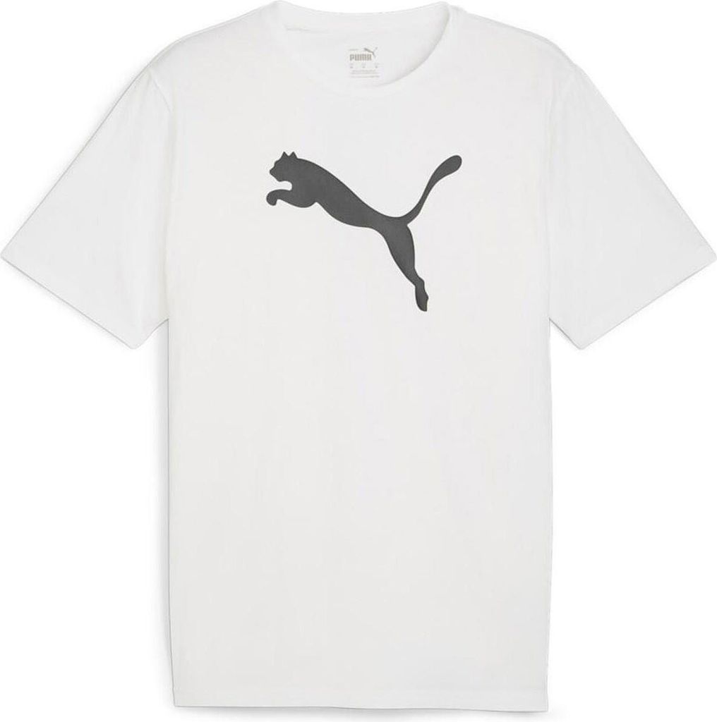 Puma Herren teamRISE Logo T-shirt - 658705, Farbe:Weiß, Textil:M