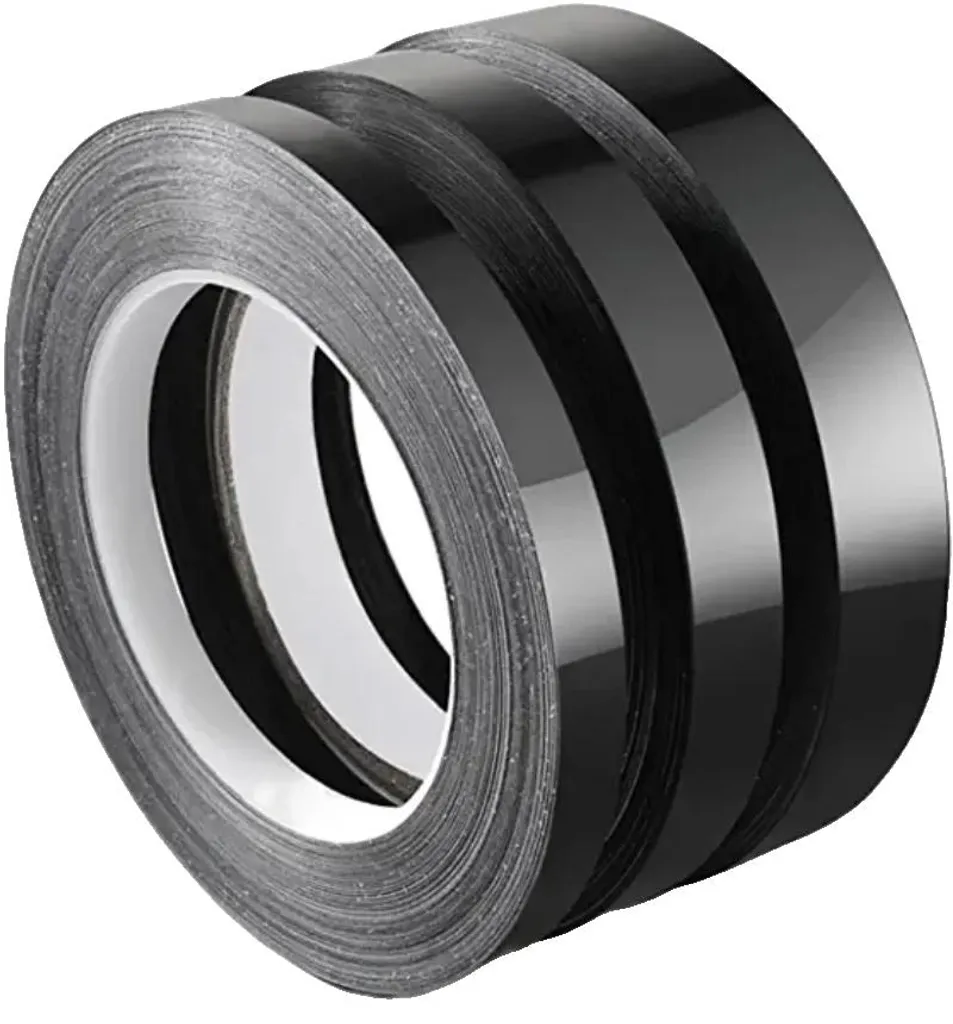 Ruban adhésif étanche noir ultra résistant 2,5 cm, rouleau de 50 m