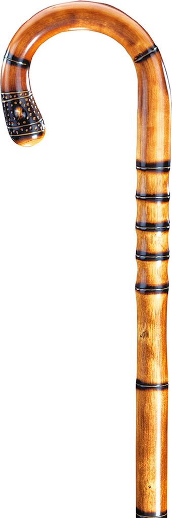 Premium-Rundhakenstock Kastanie Jambis 88 cm