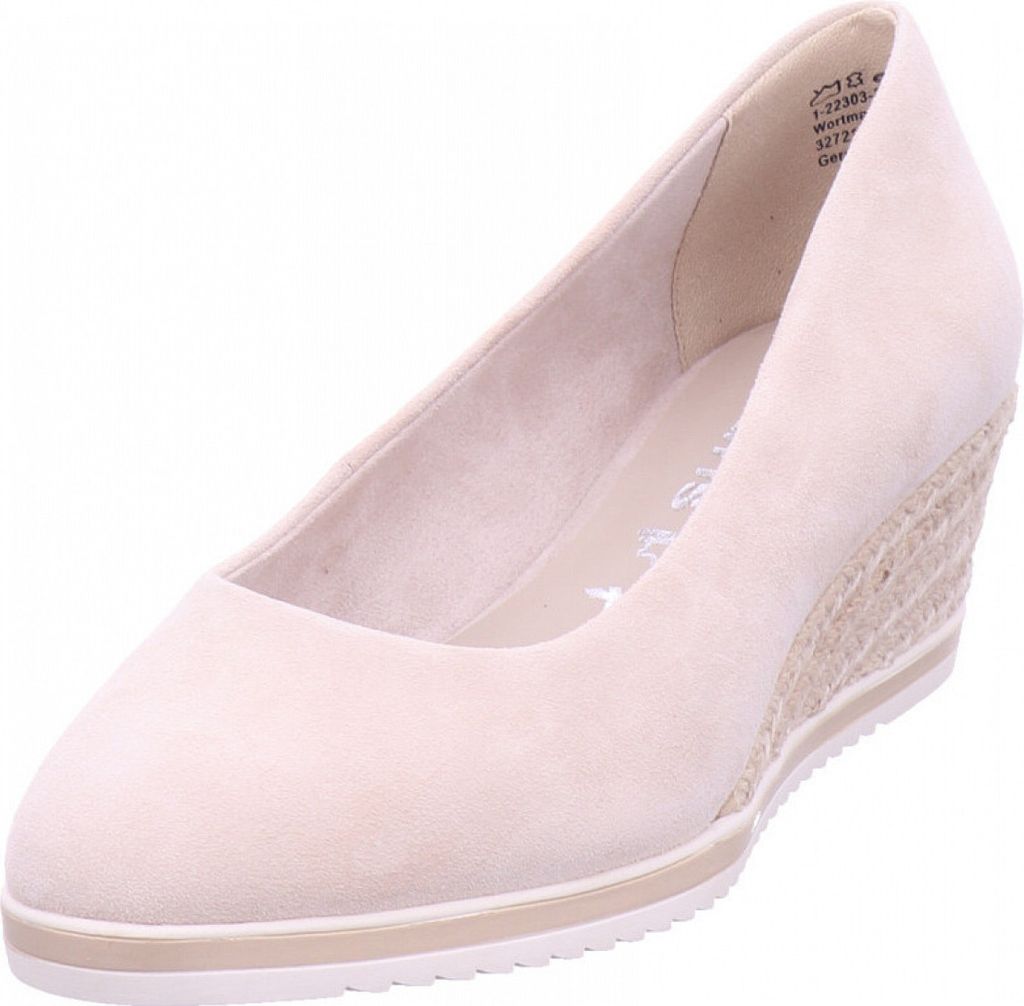 Tamaris Damen Pumps Leder Keilabsatz Bastoptik 1-22303-42, Produktbild 14