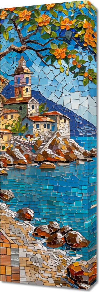 Bild 30x90cm Mosaik-Puzzle