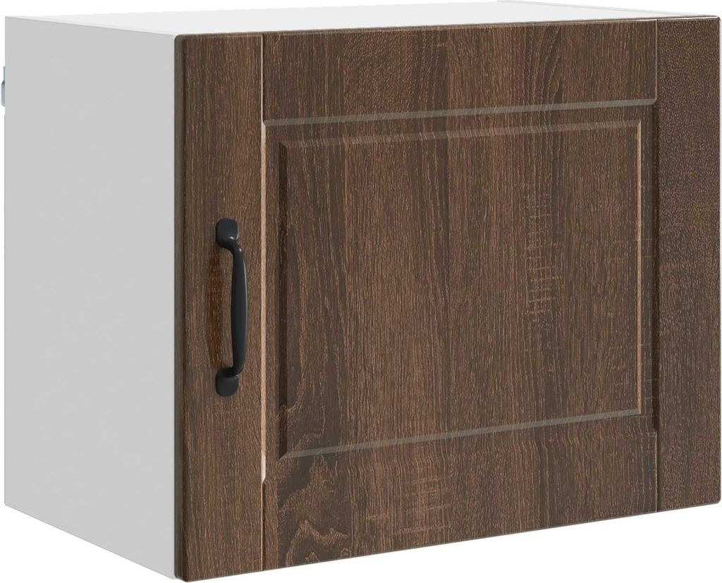 Küchenschrank mit Tür 2 pcs Braun Eichen-Optik 50 x 31 x 40 cm