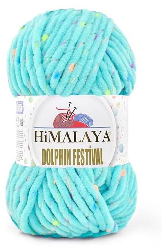 Wolle Himalaya Dolphin Festival 115 turkus - Stricken & Produktbild 