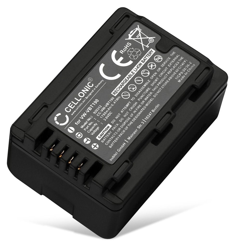 CELLONIC 1x Batterie pour Appareil photo Compatible avec Image du produit 