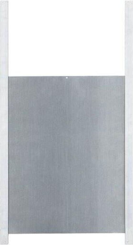 Kerbl Hühnerstall Schiebetür Alu, 30 x 40 cm, Größe M, Inklusive Schienen