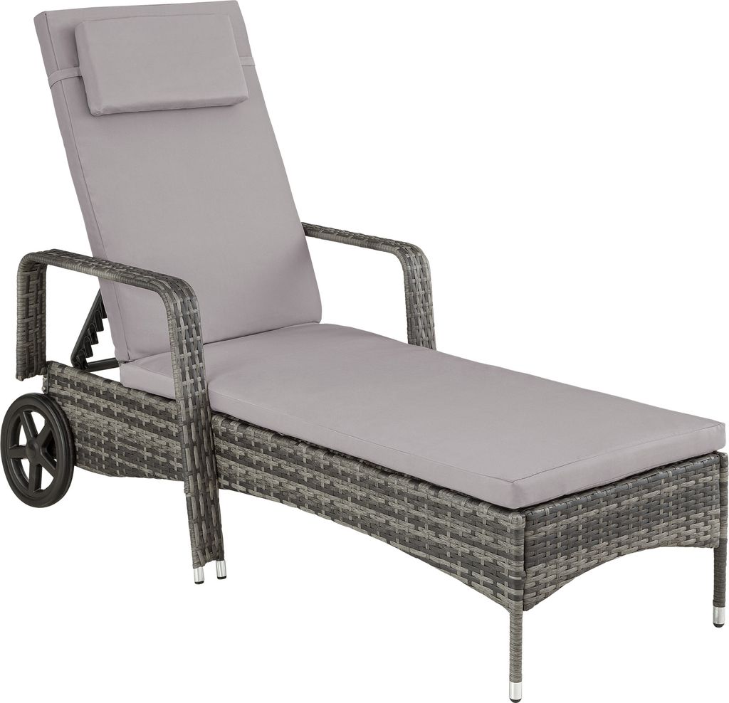 TecTake 404239, Šedá, Polyester, Hliník, 11,1 kg Obrázek produktu 