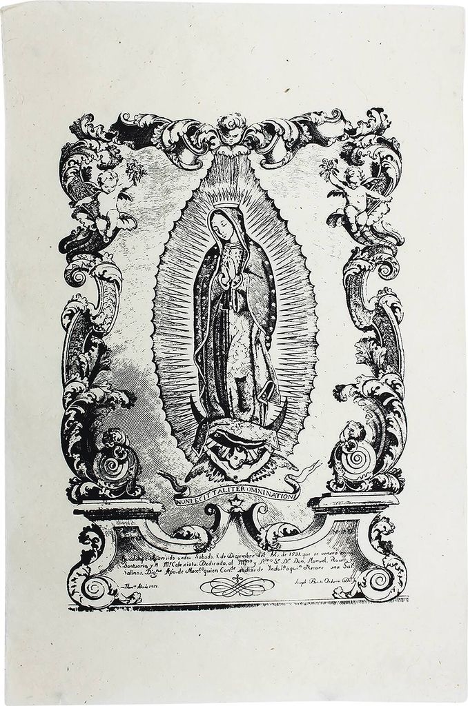 Poster - Plakat - Religiöse Motivposter - handprinted - Produktbild 
