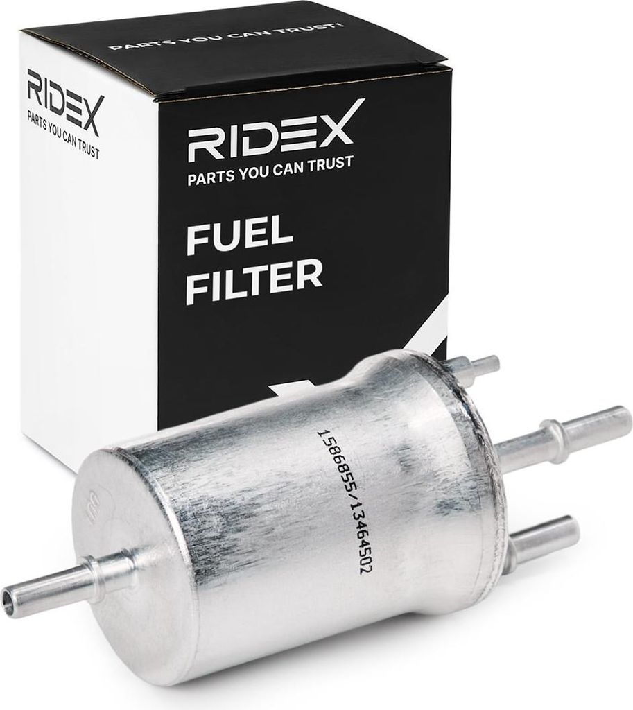 Kraftstofffilter RIDEX 9F0145 für VW Golf V Schrägheck (1K1) Leitungsfilter