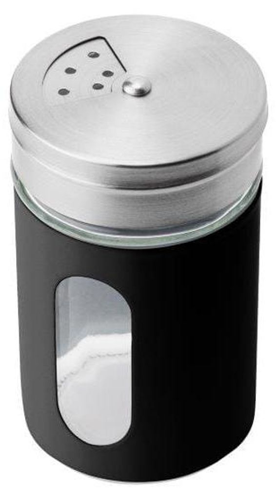 90 ml Glas Gewürzschale schwarz