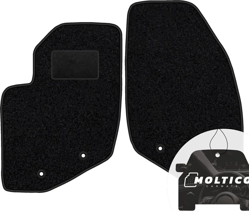 Tappetini Moto-Moltico Velours per Volvo V40 II 2012-2019 | Set 2 Pezzi