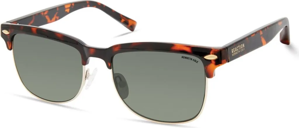 Kenneth Cole Reaction KC2972 5352N Occhiali Acetato Havana e Lenti Verdi