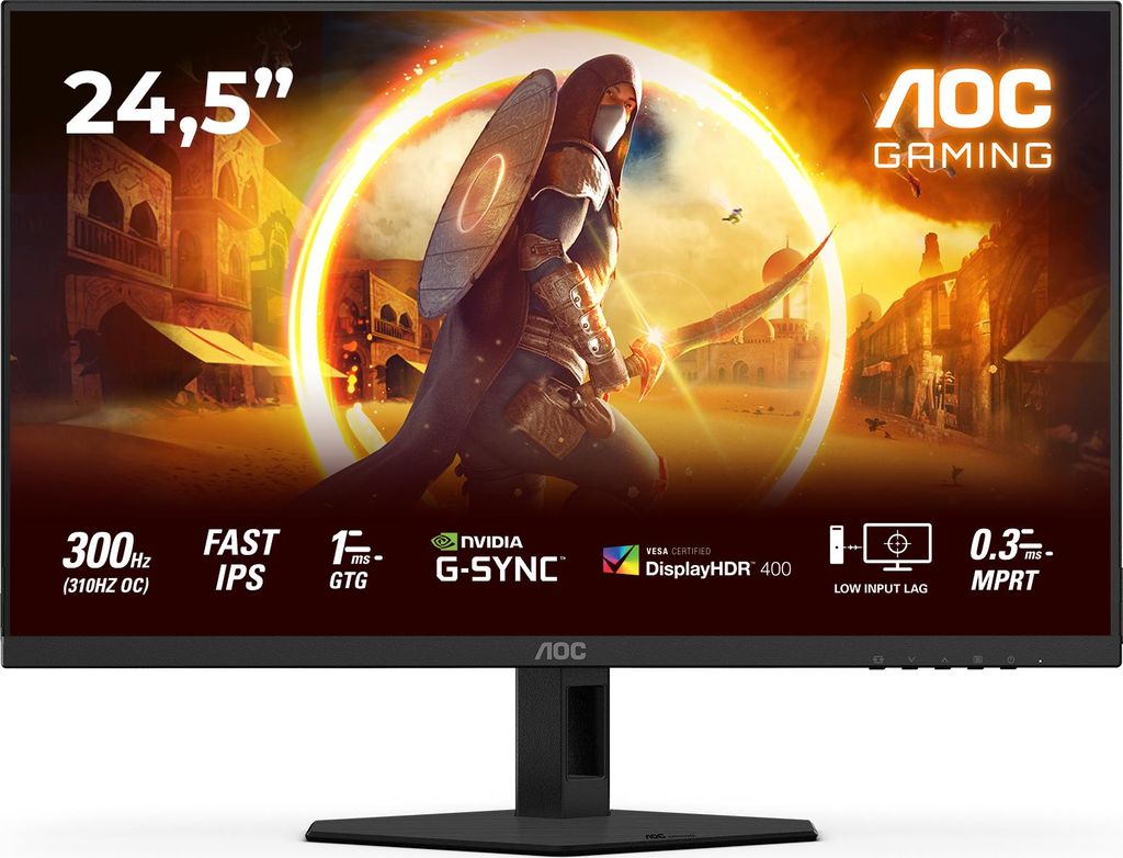 AOC G4 25G4SRE, 62,2 cm (24.5"), 1920 x 1080 Pixel, Full Produktbild 