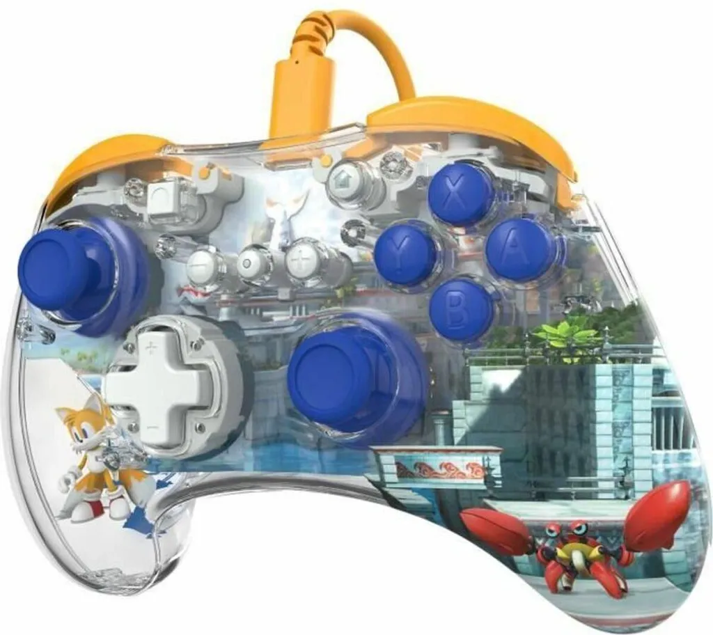 PDP Controller REALMz Tails Seaside Hill Zone pour Nintendo Switch