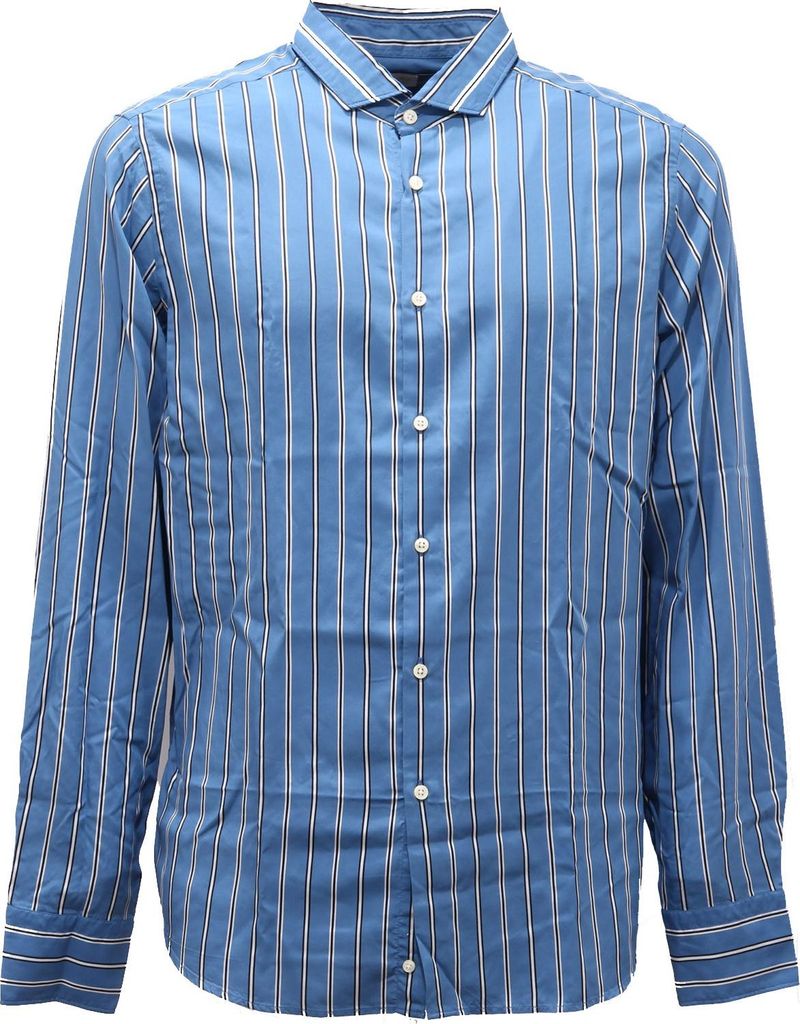 3154AG camicia uomo GMF 965 light blue Lyocell shirt men