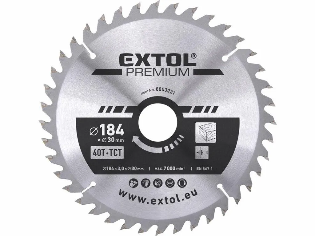 Lama Circolare SK 184x3,0x30mm 40T | Efficienza e Vita Lunga