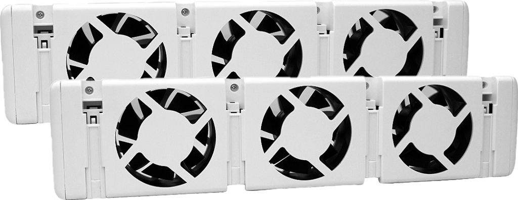 Ventilatore per radiatore - Set doppio di ventilatori per Immagine del prodotto 