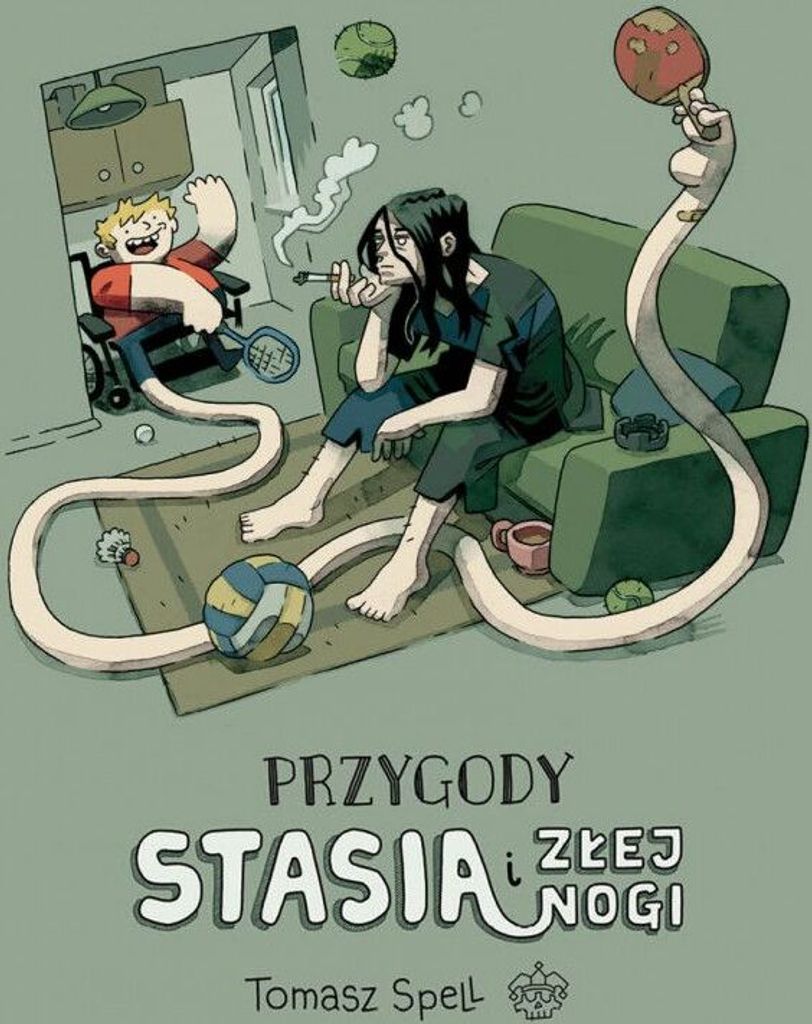Przygody Stasia i Złej Nogi wydanie 2 komiks dla dzieci