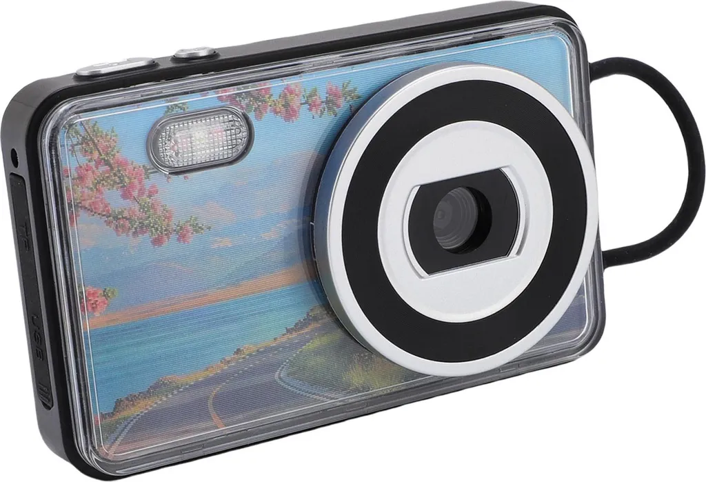 Fotocamera 4K per Vlogging e Viaggi 48MP: Selfie Autofocus 18X Zoom - 1