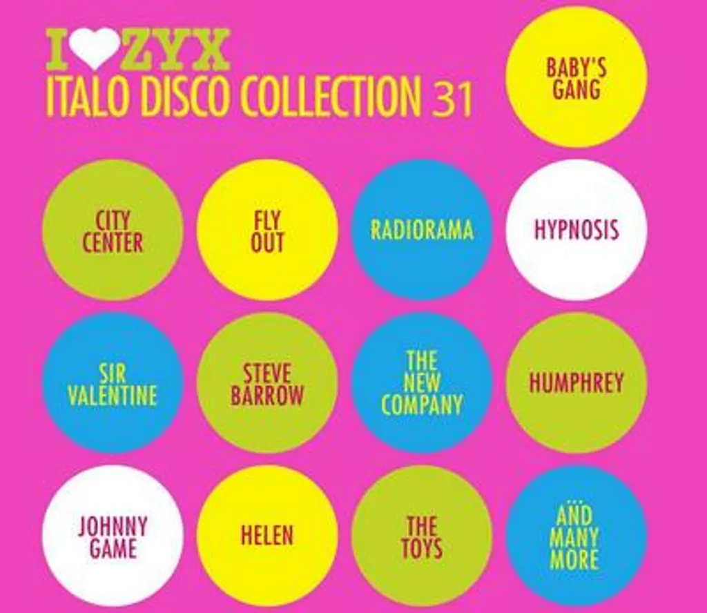 Zyx Italo Disco Collection 31 - Double CD 80s Extended Mixes Rares