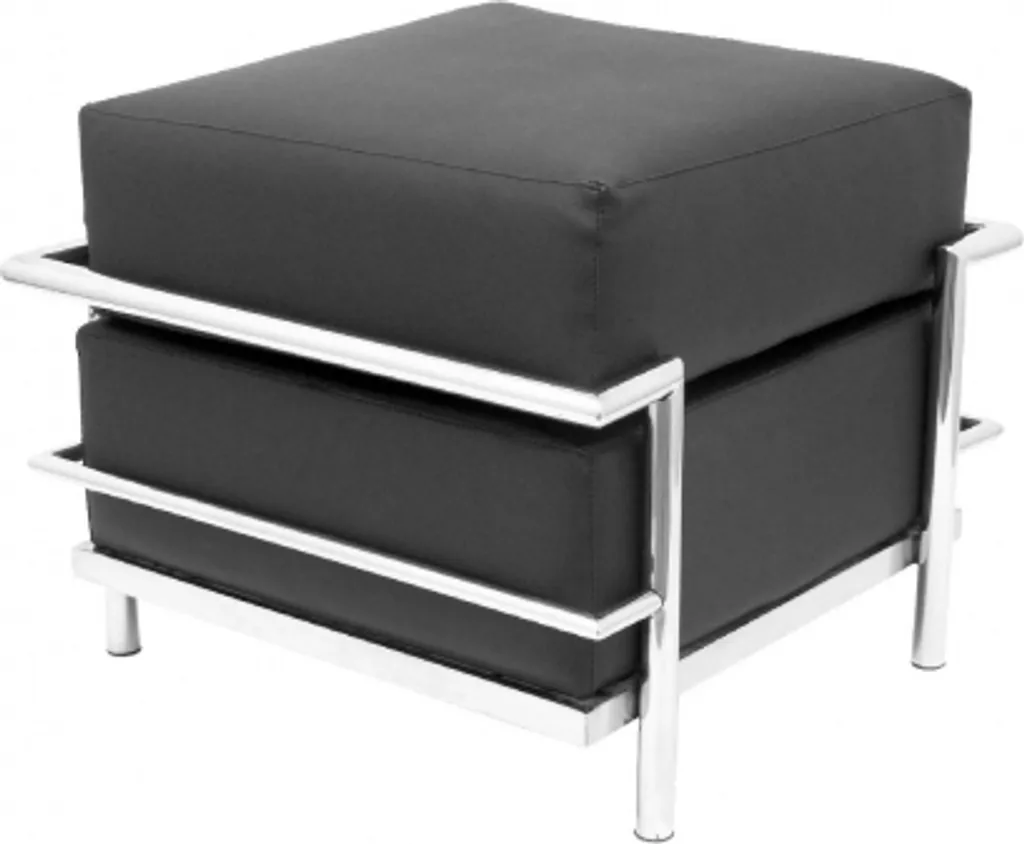 Repose-pieds noir 57PSPNE pour soulager les jambes au bureau P&C