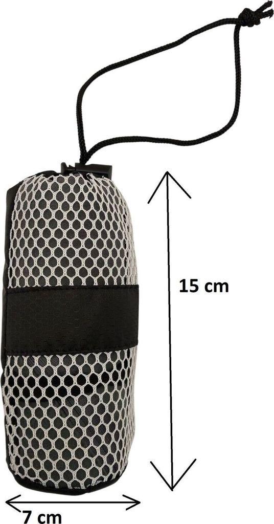Reise Handtuch Mikrofaser Badetuch 40x100cm Tragebeutel Produktbild 