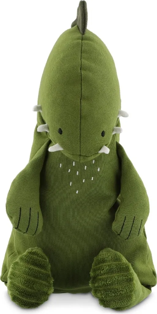 Peluche bébé Dinosaure - Doudou vert Mr Dino - Trixie