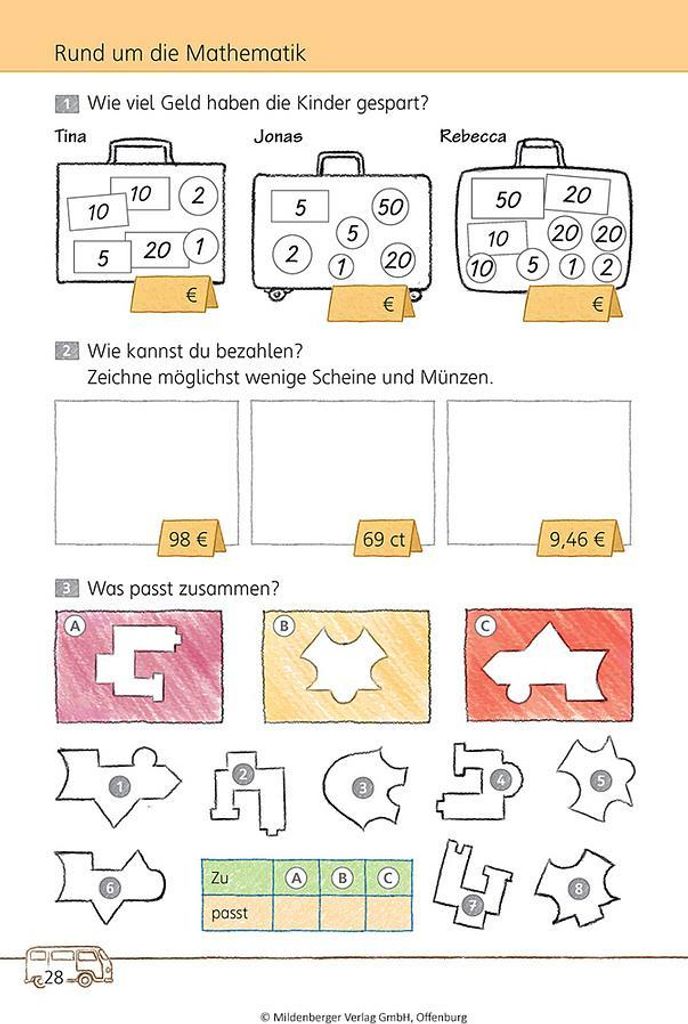 Das Übungsheft 3. Mathe. Neubearbeitung Image du produit 