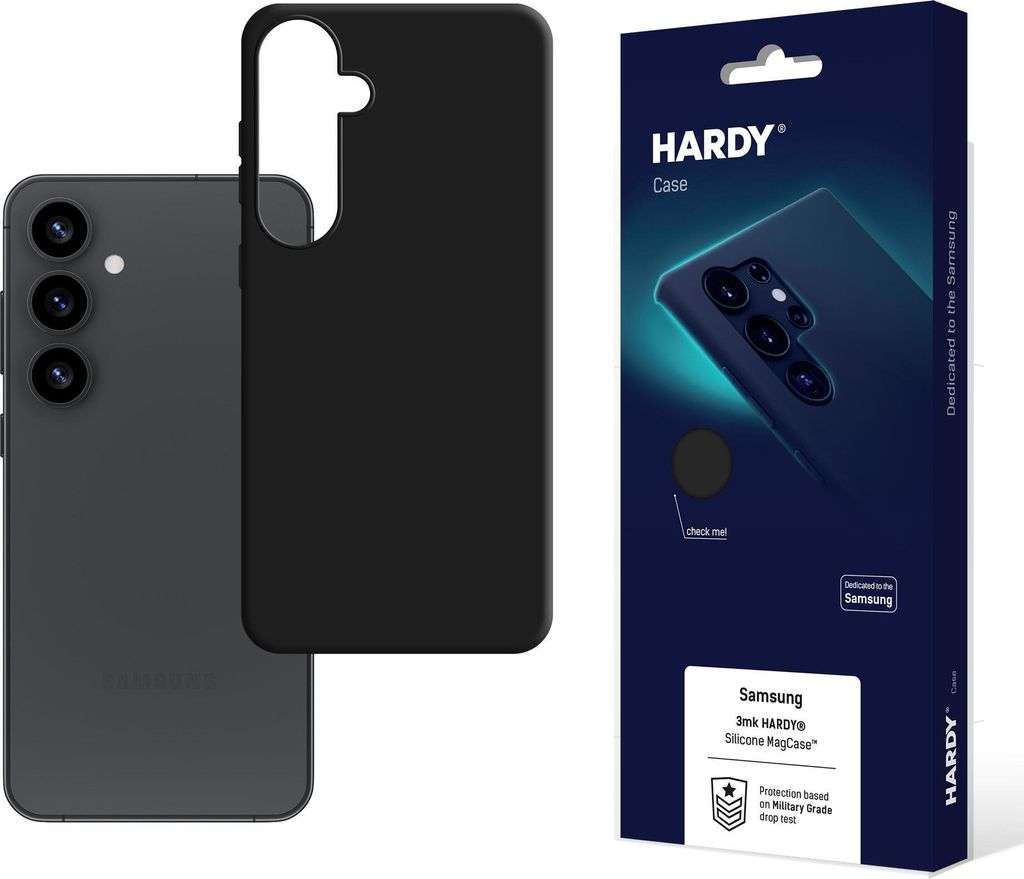 3mk Schutzhülle HARDY Case Cover für Samsung Galaxy S25 kompatibel mit MagSafe