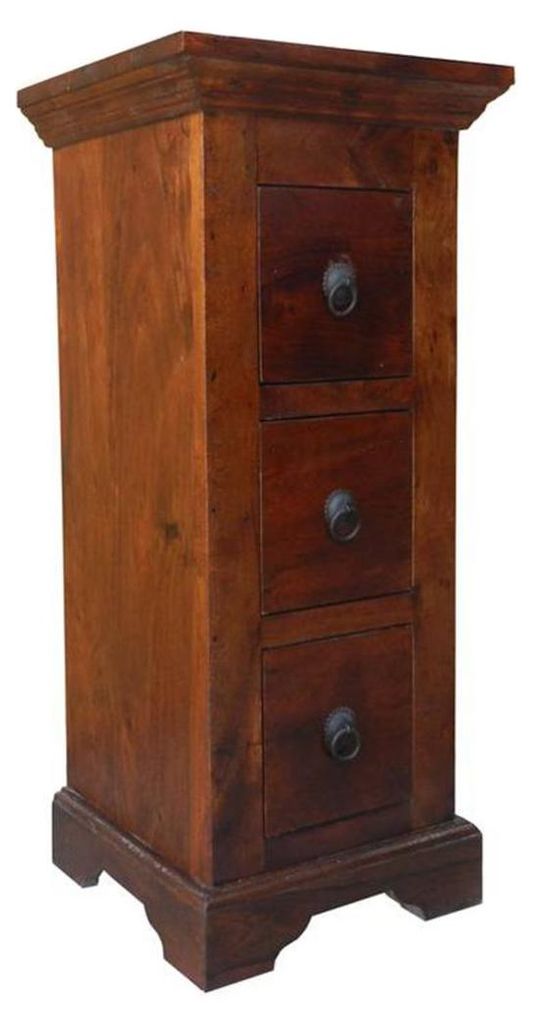 MASSIVMOEBEL24 | OXFORD #501 Cassettiera in legno di acacia Immagine del prodotto 