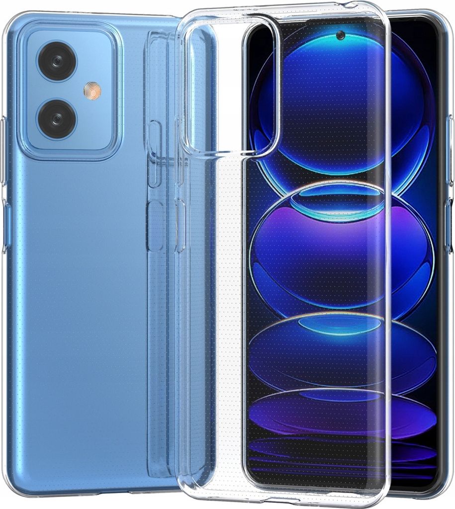 Ultra Clear Case Case Rckseiten fr Xiaomi Redmi Note 12 Transparent