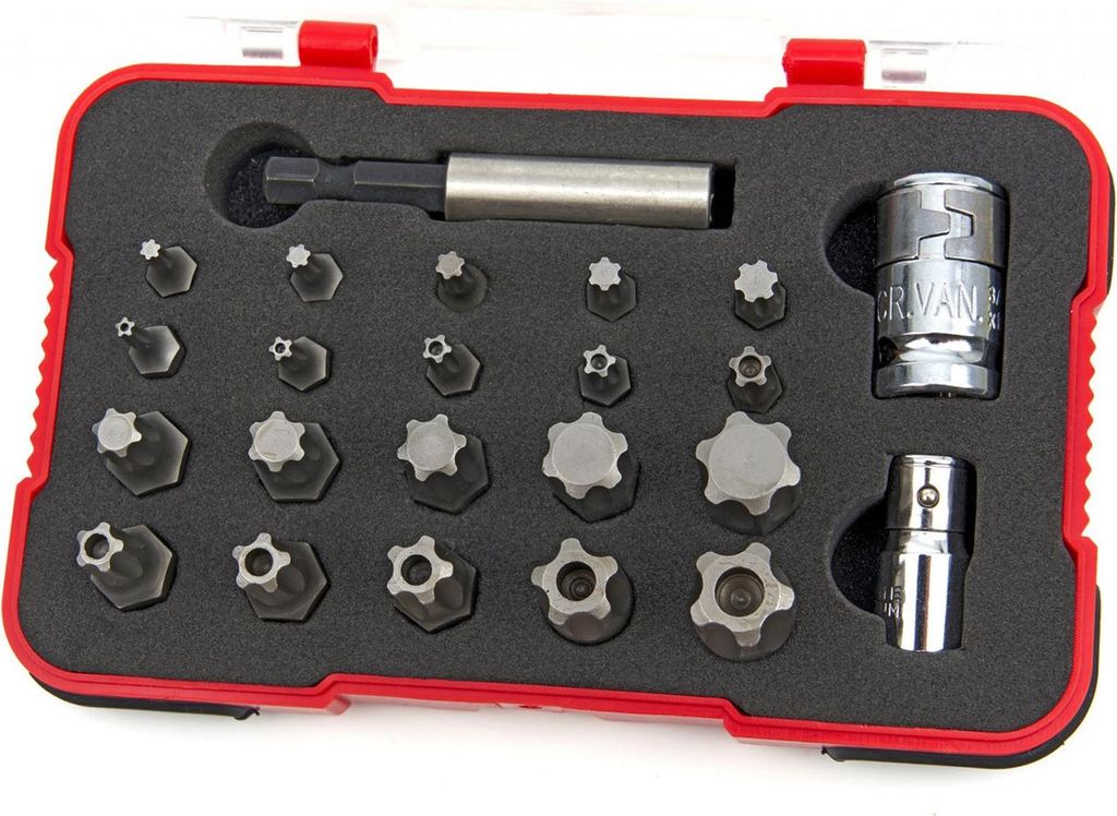 Bity Torx, Torx Plus, Torx Plus Security, sada 23ks HBM Obrázok produktu 