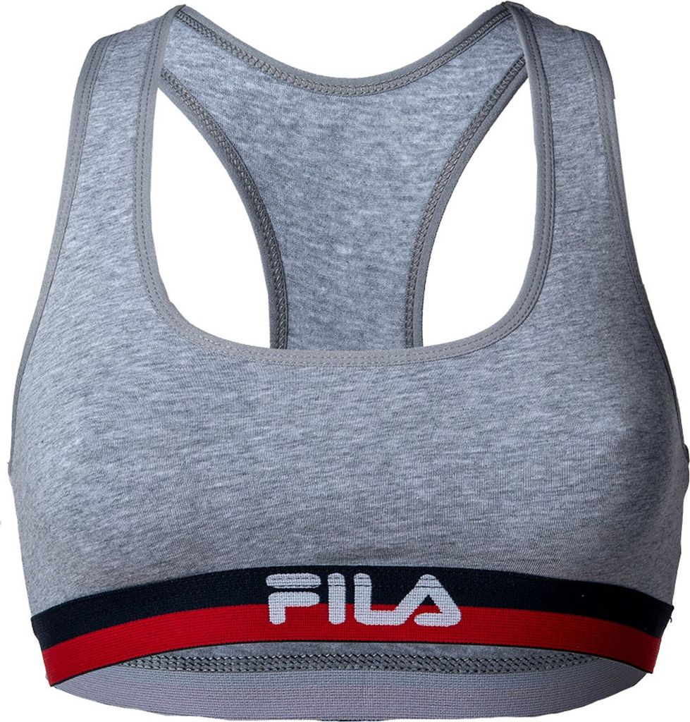 Fila FU6048 Woman Bra Grey S Fitness Unterwäsche