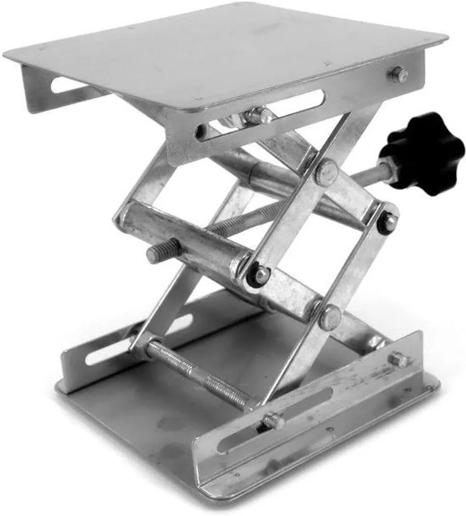 Ciseaux de précision inox 100 mm avec support pour travaux de recherche
