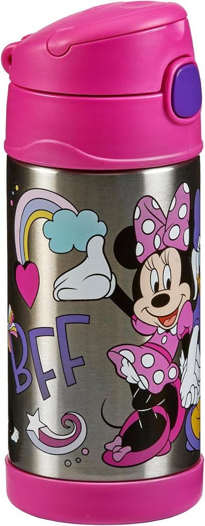 THERMOS FUNTAINER STRAW BOTTLE DISNEY 0,35 Trinkflasche Image du produit 
