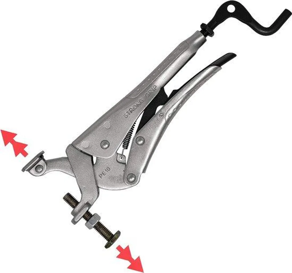 Serre-joint à main robuste 25,4 cm pour serrage de forte puissance PE10