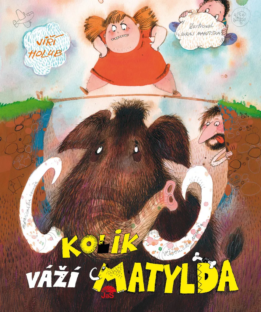 Livre illustre Kolik vazi Matylda Jiri Holub avec couverture rigide