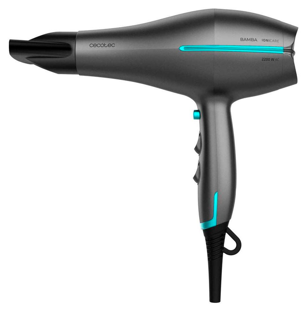 Cecotec Cecotec Haartrockner mit Diffusor - Düse für präzises Trocknen - Kaltlufteinstellung - Schwarz
