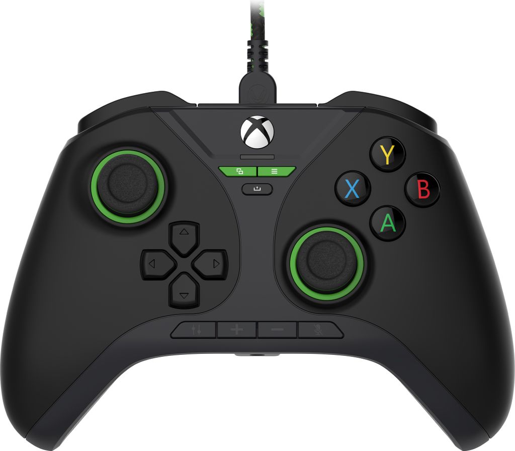 snakebyte Gamepad Pro X schwarz - kabelgebundener Xbox Series X|S & PC Controller, Hall-Effect Sensoren, Audio-Panel, Zusatztasten, Trigger-Stops