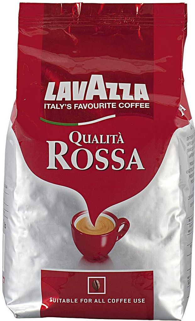 Lavazza Qualià Rossa, ganze Bohne, 1000g Produktbild 