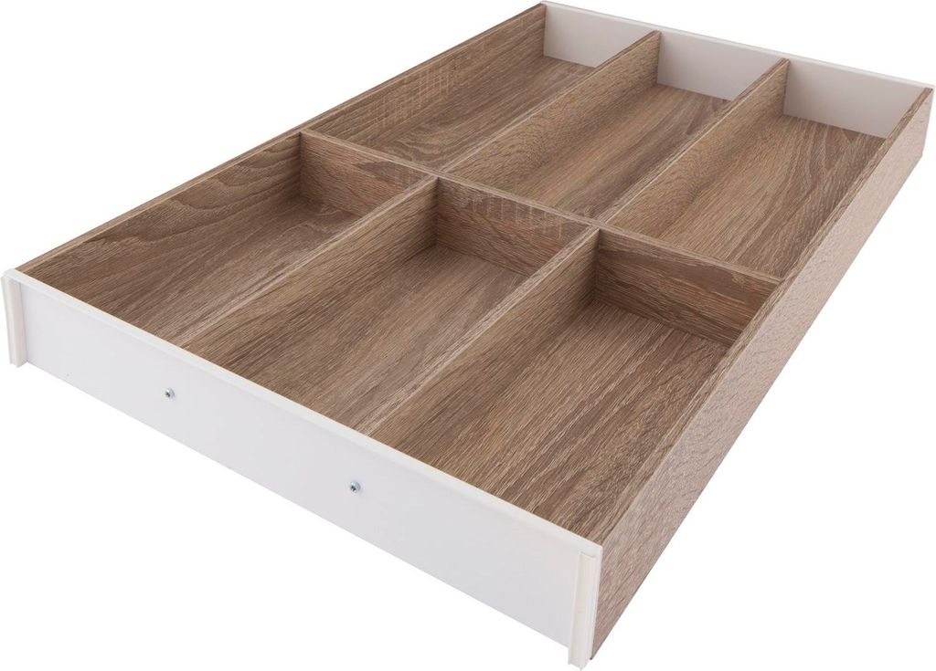 Blum Ambia-Line Besteckeinsatz Besteckkasten 524x300x50mm, Bardolino Eiche Stahl