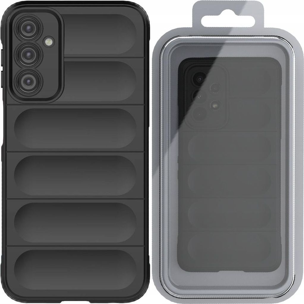 HQWear Magic Shield Hülle für Samsung Galaxy A24 4G, schwarz