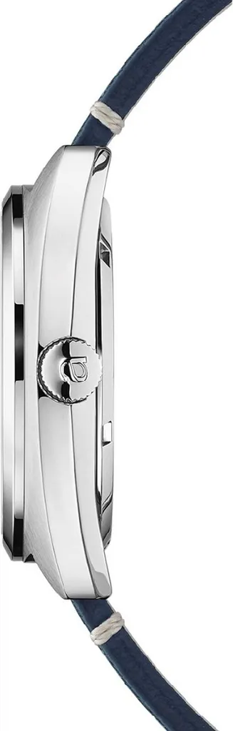 Montre Atlantic Hommes Bleu en acier inoxydable et verre saphir durable