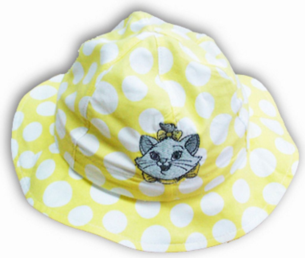 70434 Disney Marie Hut für Mädchen, Gelb, Größe 46 (9 Monate)