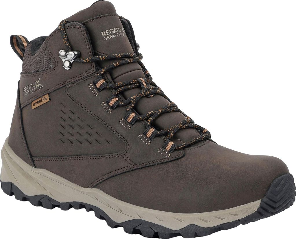 Regatta - "Amble" Wanderstiefel für Herren, Wasserfest RG12677 (46 EU) (Schwarzbraun/Hellbraun)