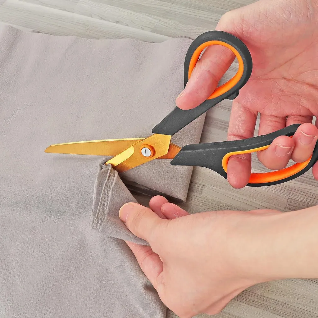 Ciseaux Soft-Grip en Titane Haute Résistance 20,3 cm - Pack de 6 Pièces