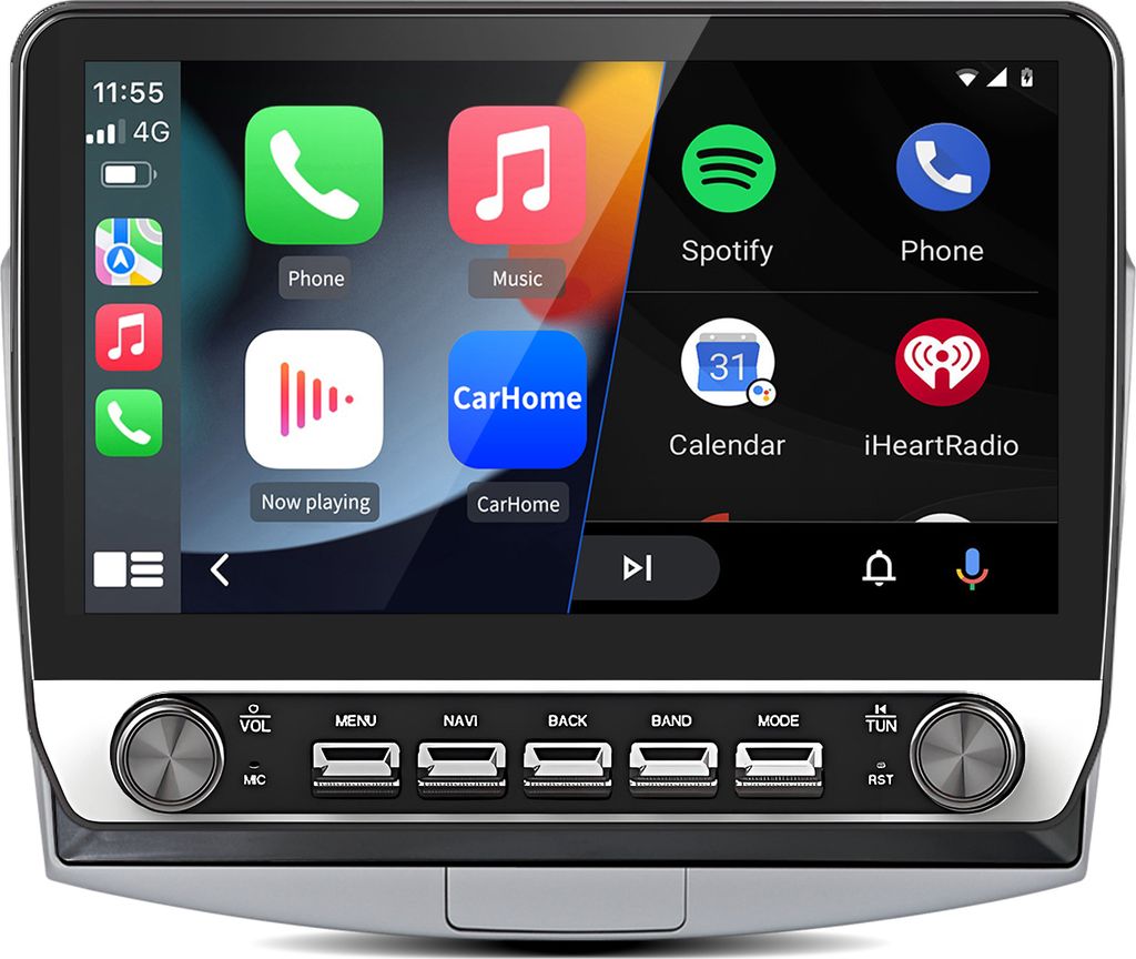 10.1" Android 15 Autoradio Carplay Für VW Passat B6 B7 CC Magotan 2011-2015 GPS Navi WIFI BT DAB+ SWC USB 2+64G Mit Drehknopf