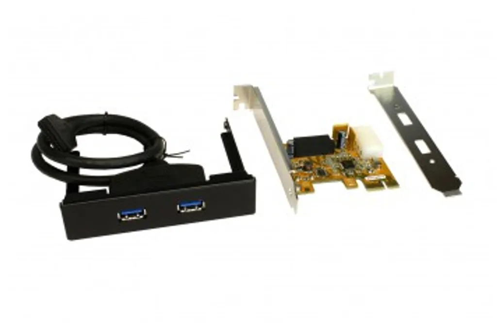 Adaptateur PCIe USB 3.0 pour carte contrôleur d'ordinateur fixe