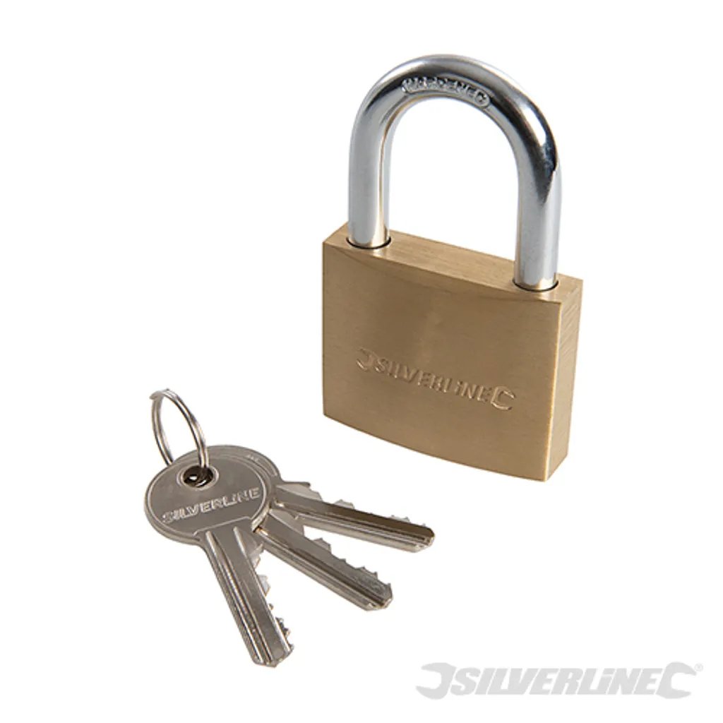 Cadenas anti-corrosion 50 mm en laiton - Protégez vos biens efficacement