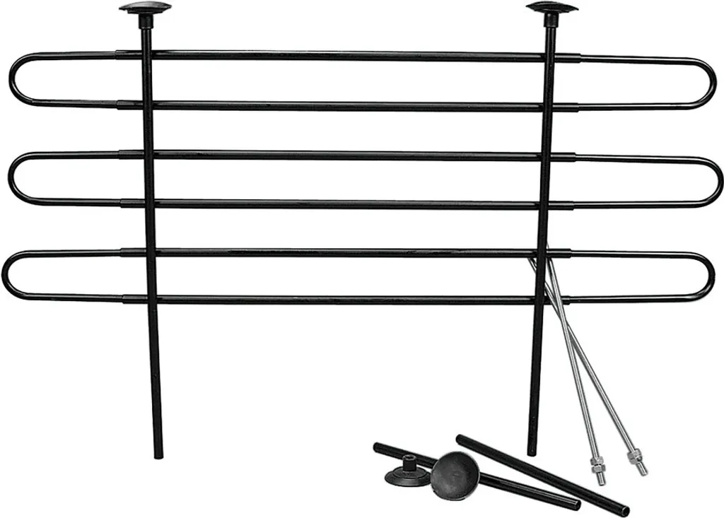 Grille de séparation GRG-5 à 3 éléments modulables en acier robuste